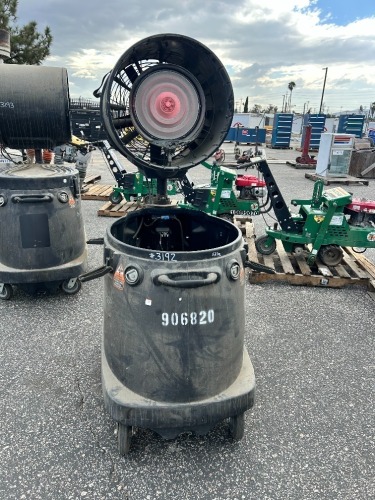 POWER BREEZER PB10-A-06-B PORTABLE MISTING COOLER. s/n:52F0008156 --(LOCATED IN COLTON, CA)--