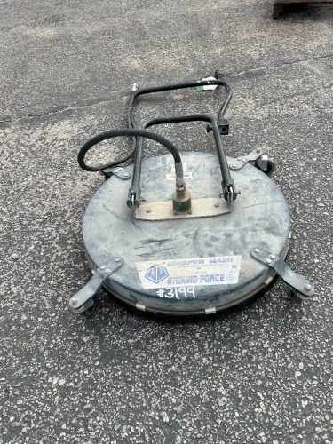WHISPER WASH GROUND FORCE 24 24" SURFACE CLEANER --(LOCATED IN COLTON, CA)--