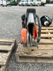 2022 HUSQVARNA K970 14" CUTOFF SAW, gasoline. s/n:20181001890 --(LOCATED IN COLTON, CA)--