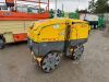 2019 WACKER RTSC3 WALK-BEHIND PADFOOT TRENCH ROLLER, Kohler diesel, 22" drums. s/n:24509541 --(DOES NOT RUN)-- --(LOCATED IN COLTON, CA)--