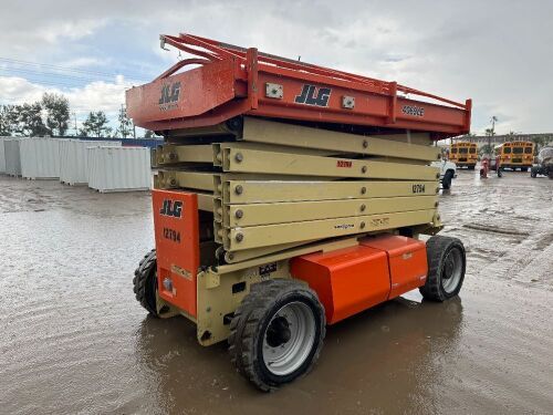 2018 JLG 4069LE SCISSORLIFT, electric, 40' lift, extendable platform, 360 hours indicated. s/n:M200024679 --(DOES NOT RUN)-- --(LOCATED IN COLTON, CA)--