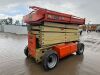 2018 JLG 4069LE SCISSORLIFT, electric, 40' lift, extendable platform, 360 hours indicated. s/n:M200024679 --(DOES NOT RUN)-- --(LOCATED IN COLTON, CA)--