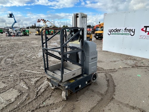 2018 JLG 20MVL PERSONNEL LIFT, electric, 20' lift. s/n:0130033387 --(DOES NOT RUN)-- --(LOCATED IN COLTON, CA)--