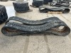 SET OF RUBBER TRACKS, fit mini excavator --(LOCATED IN COLTON, CA)--