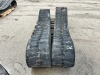 SET OF RUBBER TRACKS, fit mini excavator --(LOCATED IN COLTON, CA)-- - 3