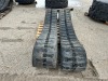 SET OF RUBBER TRACKS, fit mini excavator --(LOCATED IN COLTON, CA)-- - 2