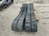 SET OF RUBBER TRACKS, fit mini excavator --(LOCATED IN COLTON, CA)-- - 3