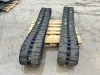 SET OF RUBBER TRACKS, fit mini excavator --(LOCATED IN COLTON, CA)-- - 3