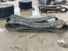 SET OF RUBBER TRACKS, fit mini excavator --(LOCATED IN COLTON, CA)--