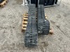 SET OF RUBBER TRACKS, fit mini excavator --(LOCATED IN COLTON, CA)-- - 2