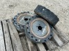 APPROX. (3) BOBCAT RIMS W/TIRES, fits skidsteer. --(LOCATED IN COLTON, CA)-- - 3
