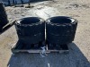APPROX. (4) RIMS W/TIRES, fits skidsteer --(LOCATED IN COLTON, CA)-- - 3