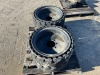 APPROX. (4) RIMS W/TIRES, fits skidsteer --(LOCATED IN COLTON, CA)-- - 5