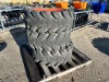APPROX. (3) RIMS W/TIRES, fits skidsteer --(LOCATED IN COLTON, CA)-- - 2