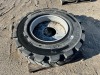 RIMS W/360/85-28 TIRE, fits reach forklift --(LOCATED IN COLTON, CA)-- - 5