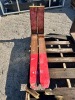 SET OF 42" FORKS, fits forklift --(LOCATED IN COLTON, CA)--