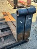 SET OF 60" FORKS, fits reach lift --(LOCATED IN COLTON, CA)-- - 3