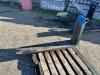 SET OF 48" FORKS, fits reach lift --(LOCATED IN COLTON, CA)-- - 2