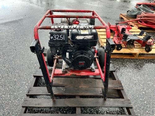 2022 MULTIQUIP QP-3TH 3" TRASH PUMP, Honda gasoline. s/n:3TH45493 --(LOCATED IN COLTON, CA)--