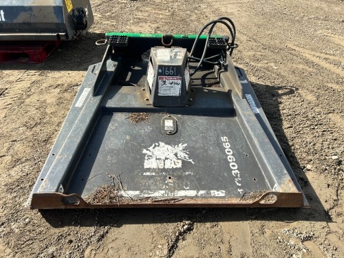 PALADIN GSS60 BRUSH CUTTER ATTACHMENT, fits skidsteer. s/n:576734 --(LOCATED IN COLTON, CA)--