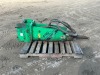 FURUKAWA F6/HP65/75 HYDRAULIC BREAKER ATTACHMENT, fits backhoe. --(LOCATED IN COLTON, CA)-- - 3