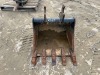 24" GP BUCKET, fits mini excavator. s/n:K7875A --(LOCATED IN COLTON, CA)--