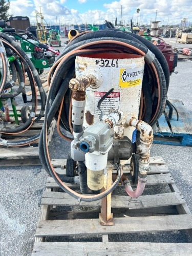 AXXIOM 15CF ABRASIVE BLASTER. s/n:12L-1904 --(LOCATED IN COLTON, CA)--