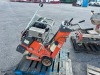 HUSQVARNA FS524 FLOOR SAW, gasoline. s/n:967046103 --(LOCATED IN COLTON, CA)-- - 2