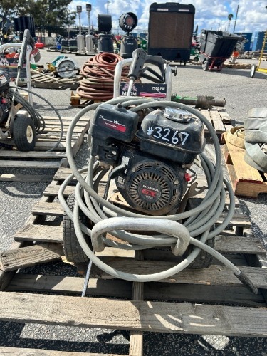 2021 MI-T-M CA-2703-1MMH PRESSURE WASHER, 2,400psi, gasoline. s/n:11287428 --(LOCATED IN COLTON, CA)--
