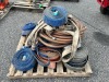 PALLET OF ASST. DISCHARGE HOSES, AIR HOSE. --(LOCATED IN COLTON, CA)-- - 3