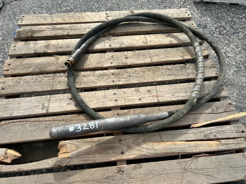 CONCRETE VIBRATOR SHAFT. --(LOCATED IN COLTON, CA)--
